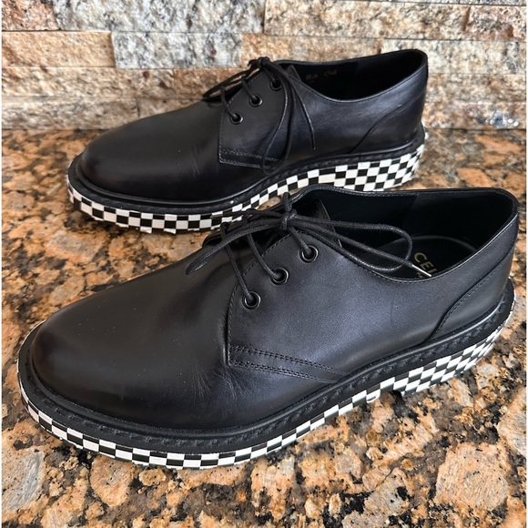 CELINE
RANGER LEATHER DERBY SHOES WITH CHECKERED SOLE - Picture 5 of 14